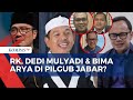 Bagaimana Peluang Ridwan Kamil, Dedi Mulyadi dan Bima Arya Bersaing di Pilgub Jabar?