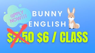 Bunny English, How to Apply? | $6 per hour | Life's a Charm