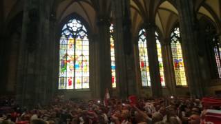 1.FC Köln Andacht Messe 27.08.16 hymne Kölner Dom