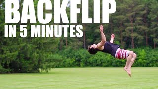 Learn How to Backflip in 5 Minutes | ASAP