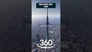 ❌Tokyo Skytree, Tokyo - Japan. #Shorts #360 #360° #tokyo #japan #tokyo360° #tokyoskytree