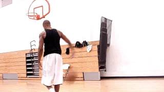 Dre Baldwin: Thru Legs & Back Crossover Drive Finish Pt. 1 | Scoring Moves Workout Derrick Rose