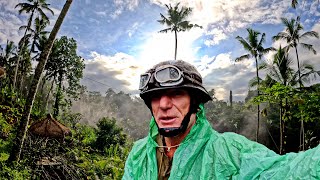 Indonesia Bali Ubud, THE AMAZING COUNTRYSIDE OF UBUD, IN THE RAIN, MORNING LOCAL MARKET