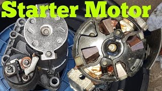 HOW TO REPAIR PEUGEOT PARTNER STARTER MOTOR ( PART 2 )