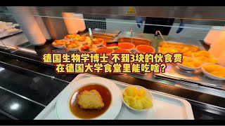 德国生物学博士不到3块的伙食费 在德国大学食堂里能吃啥？