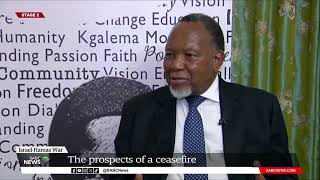 Israel-Hamas War | Motlanthe discusses the prospects of a ceasefire