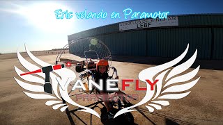 🛸  Eric con 7 años volando su propio Paramotor. VANEFLY PARAMOTOR .Top80+Niviuk Link