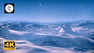 ❄ Arctic Ambience - Snowstorm, Blizzard Storm & Howling Arctic Winds | Sounds to Relax & Sleep 4K