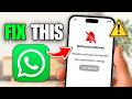 How To Fix WhatsApp Notifications Not Showing