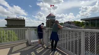 The Peterborough lift locks.. Highest hydraulic lift lock in the world