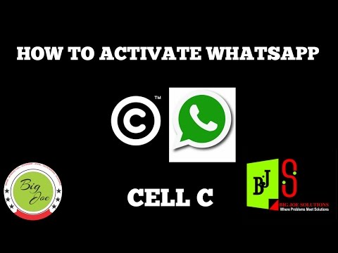 How to activate Whatsapp bundle on cell c network How to activate Whatsapp bundle on cell c network