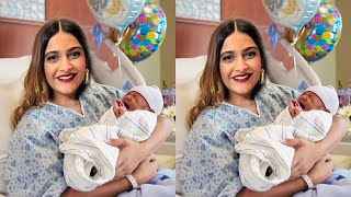 Sonam Kapoor Baby First Photo with Mother From Hospital
