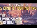 Neverwinter 5 Minute Healer Tip - Let's Test the Living Silver Bloom Ring