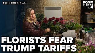 Washington florists fear Trump tariff impacts on fresh flower prices, wedding pre-orders