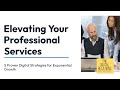 The Power of Digital Marketing for Professional Services | Strategies from The Digital Relations