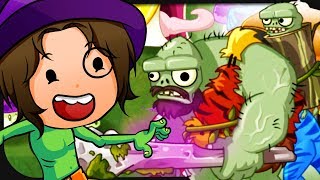 GRUSELIGE Halloween Zombies mit Zombey! ☆ Plants vs. Zombies 2