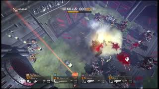 Helldivers - Cyborg RS13 small square map with Orbital Laser Strikes