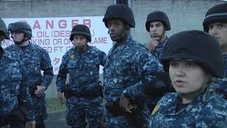 Sasebo Sailors Respond to Simulated Bomb Threat