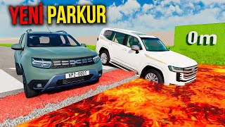 Dacia vs Toyota Arabalar Lav Yolu Fren Testinde YENİ SERİ !!! BeamNG.drive