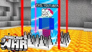 going on a Minecraft Mission to JAIL this YOUTUBER! (Minecraft War #28)