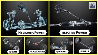 Every Steering System Explained | Power Steering, Four Bar, Ackermann, Four Wheel Steering