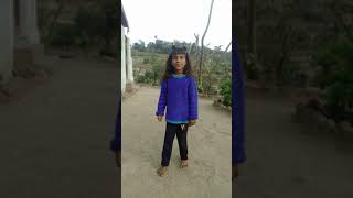 bijli biljli 💃 Little village girl 💃 dancing on Chan Di kudi