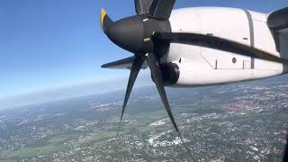 Short intersection takeoff | Finnair (NoRRA) ATR 72-500 (OH-ATI takeoff from Helsinki. [4K 60].