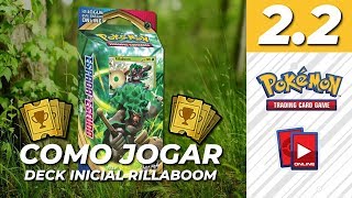 Deck Inicial Rillaboom, DICAS para Torneios Online!