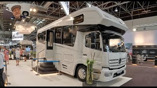 Concorde Cruiser 890 RLA MB Atego 1230 luxury RV Motorhome Camper truck walkaround + interior V0489