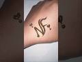 N❤️F #commentyourname #trending #tattoo #hennatattoo #shortsfeed #mehndidesign