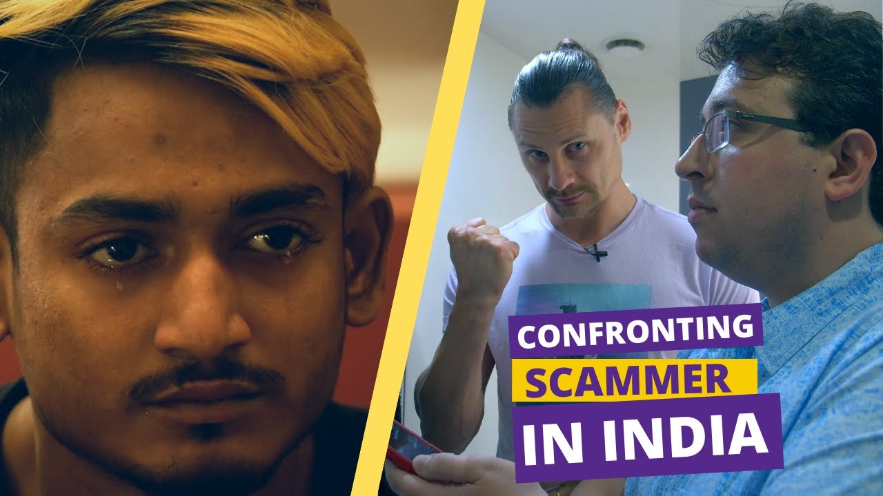 Confronting a Scammer In India (Face to Face)