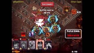 Clash of Lords 2! 48.5m damage! Ether Ogre! Guild Boss!