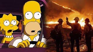 Incroyable ! Les Simpson avaient prédit l'incendie de forêt en Californie