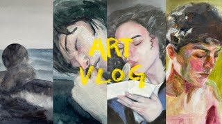 Art Vlog | 취미는 그림그리기 그리고 기록하기