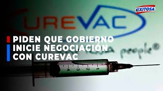 🔴🔵 Destacan avances de la vacuna CureVac y piden que el gobierno comience a negociar su adquisición