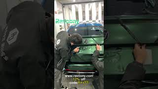 Ravoony Green Car Wrap-Trunk💚💫ravoony.com👉 12% off,code: RAVYT