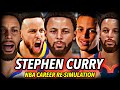 STEPHEN CURRY’S NBA CAREER RE-SIMULATION AS A 2021 ROOKIE | NBA 2K21 NEXT GEN