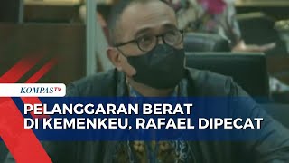 Rafael Alun Dipecat dari ASN, Irjen Pajak: Menkeu Setuju Rafael Dipecat Sebagai ASN