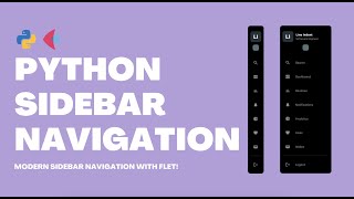 Python Tutorial: Navbar Using Flet