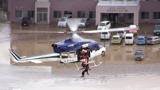 空知川が決壊　南富良野の幾寅浸水　台風１０号