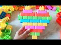 Satisfying DIY play/ASMR Building Blocks/ relaxation #asmr#asmrsounds#buildingblocks