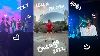 TXT + HOBI PALOOZA | LOLLAPALOOZA VLOG CHICAGO 2022