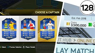 3,500,000 COINS EARNED! - TOTS FUT DRAFT TO GLORY #128 - FIFA 16 Ultimate Team