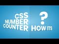 CSS 3D Number Countdown Animation Effects | How Its?