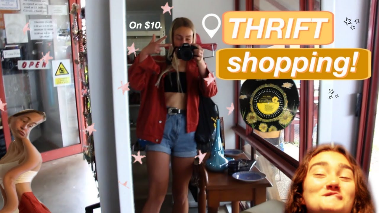 Thrift Shopping On 10 Australian Stores Youtube