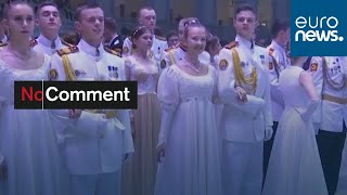 1,500 Russian military students attend Kremlin Cadet Ball