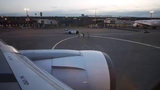 JAL Japan Airlines JL735 Boeing 767-300ER (JA604J) Push back and ground crew waving Goodbye at NRT