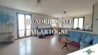 Appartamento QUADRILOCALE con GIARDINO privato in vendita ad Artogne (BS)