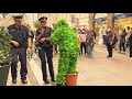 Bushman prank👻I scared the police officer 😂Ich habe die Polizistin erschreckt 😄😂