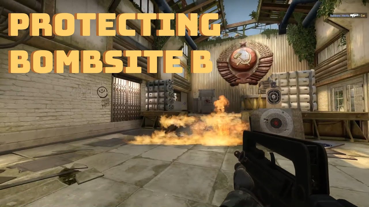 CSGO | Protecting Bombsite B - YouTube